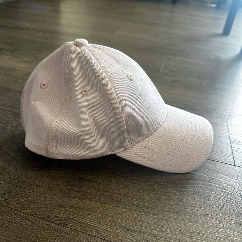 Light Pink Hat - for Ponytail/Bun